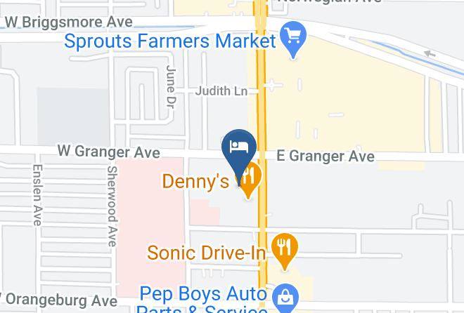 Stanislaus - Budgetel Inn & Suites Modesto Maps