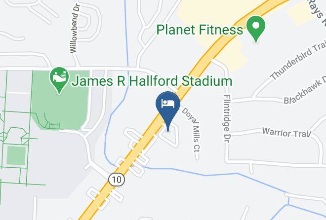 Dekalb - Budgetel Inn & Suites Stone Mountain Ga Maps
