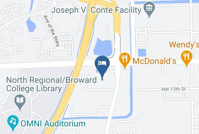 Broward - Budgetel Pompano Beach Maps