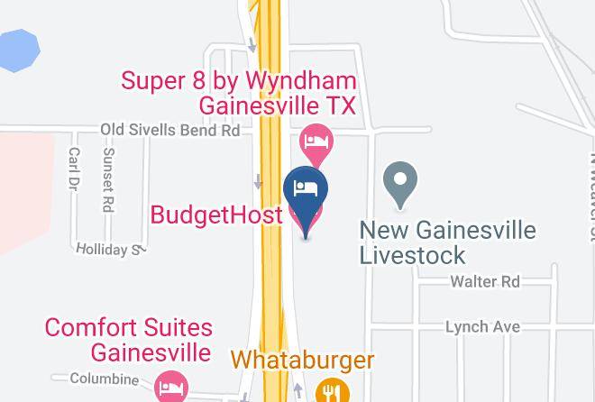 Cooke - Budgethost Motel Maps