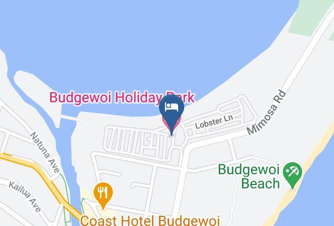 Central Coast - Budgewoi Holiday Park Maps
