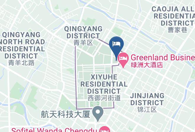 Chengdu - Buding Hotel Maps