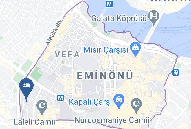 Fatih - Hotel Budo Maps