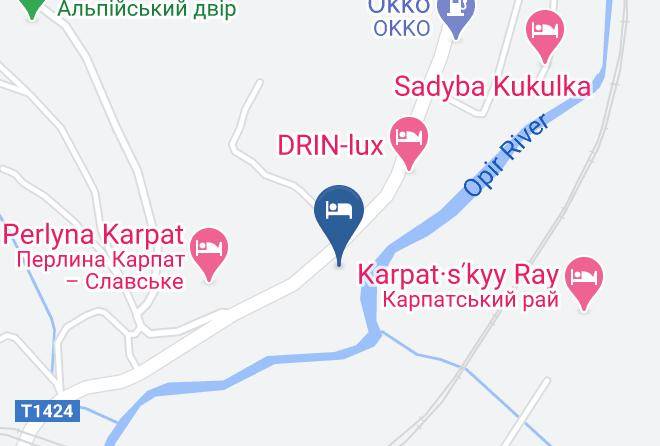 Skole Raion - Budynok V Slavsku Maps