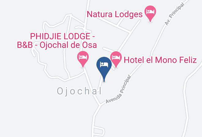 Osa - Buena Onda Jungle Lodge Maps