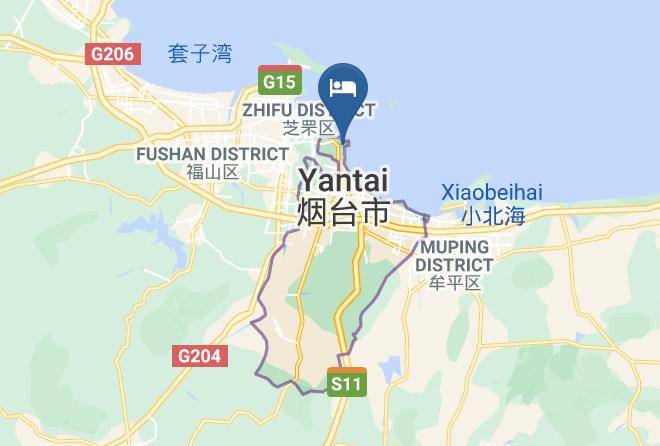 Yantai - Buena Vista Gulf Resort Hotel Maps