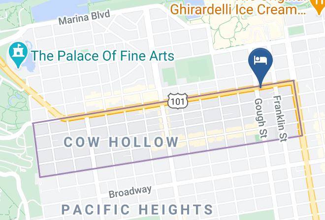 San Francisco - Buena Vista Inn Maps