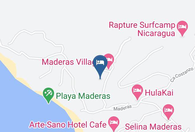 San Juan Del Sur - Buena Vista Surf Club Maps