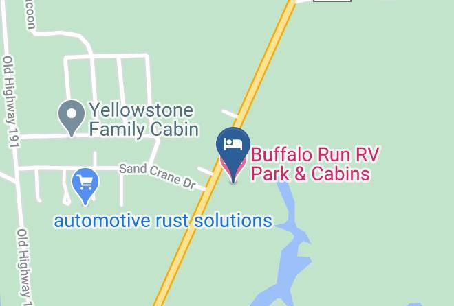 Fremont - Buffalo Run Rv Park & Cabins Maps