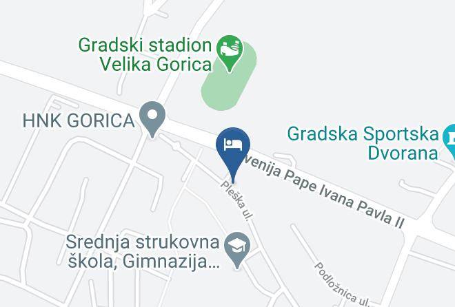 Velika Gorica - Buffet I Prenociste Pleska Maps