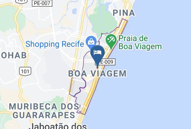 Recife - Bugan Hotel Recife By Atlantica Maps