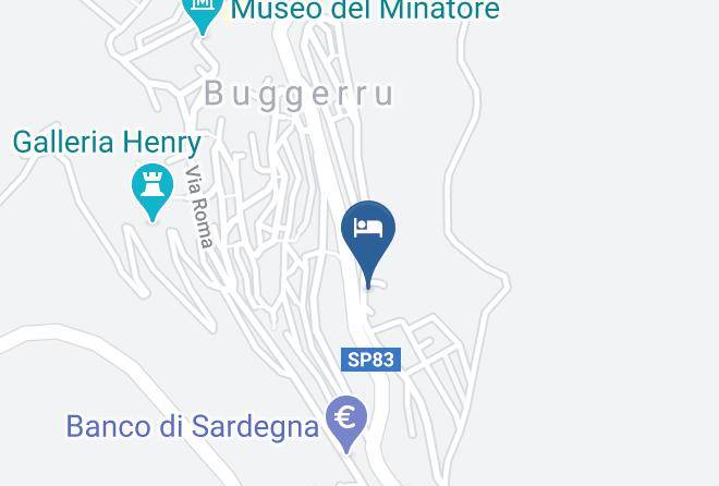 Province Of South Sardinia - Buggerru A Mare Residence Maps