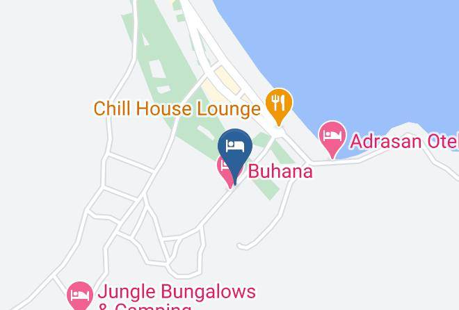 Antalya - Buhana Hotel Maps