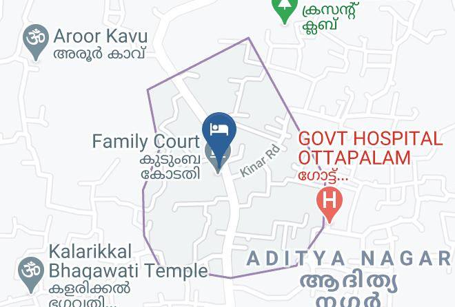 Ottappalam - Builda Park Inn Maps