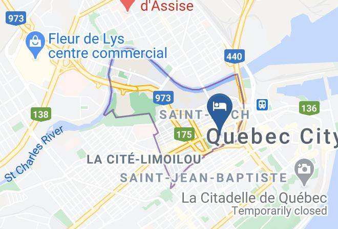 Capitale Nationale - Building Fleurie University Of Quebec Maps