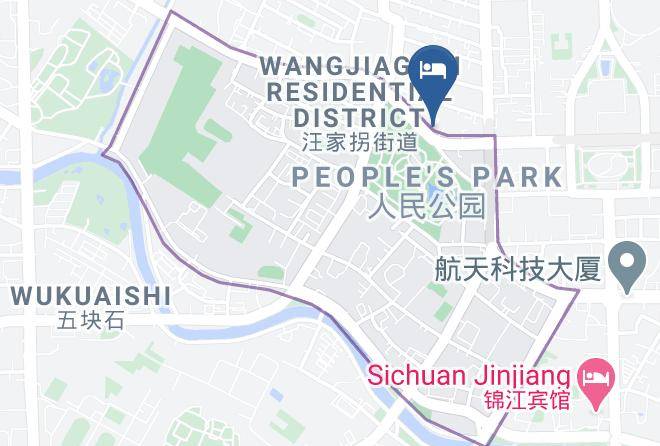Chengdu - Building Materials Hotel Maps