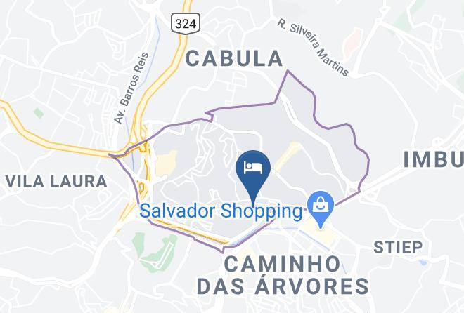 Salvador - Pousada Piramide Da Lua Maps