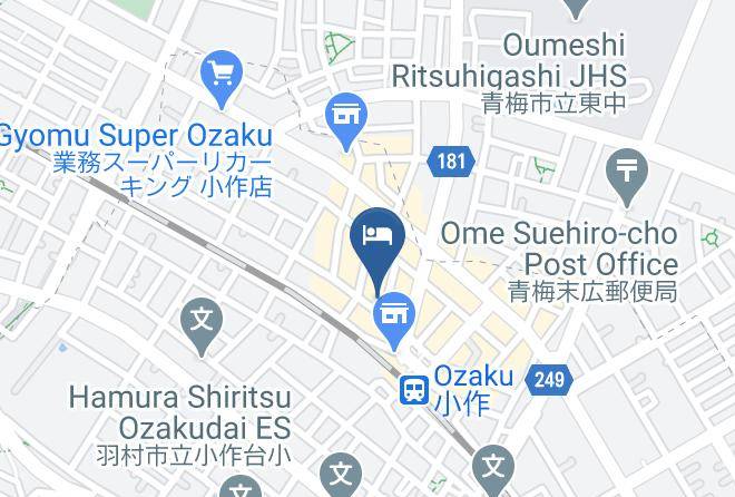 Hamura City - Buisiness Inn Thirty Miles Maps