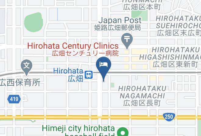 Himeji City - Buissiness Hotel Sakigake Honkan Maps