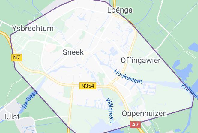 Sudwest Fryslan - Buitenplaats 't Ges Maps