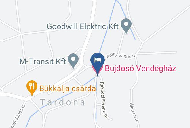 Tardona - Bujdoso Vendeghaz Maps