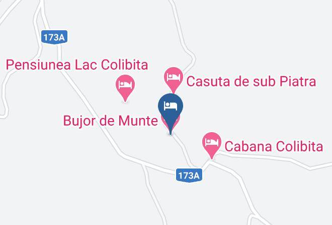 Bistrita Bargaului - Bujor De Munte Maps