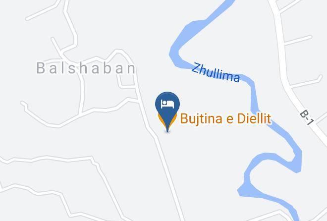 Tirana - Bujtina E Diellit Maps