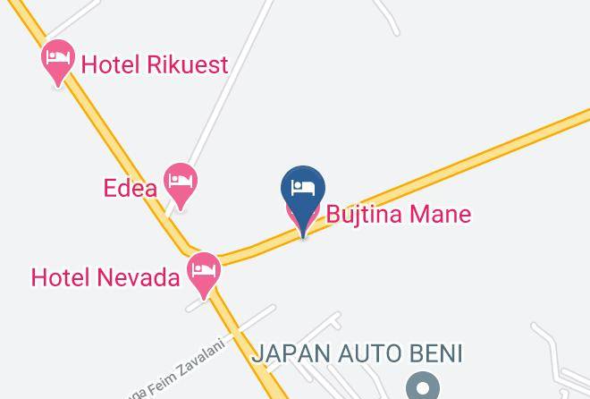 Korce - Bujtina Mane Maps