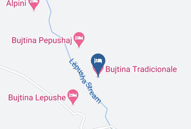 Malesi E Madhe - Bujtina Tradicionale Maps