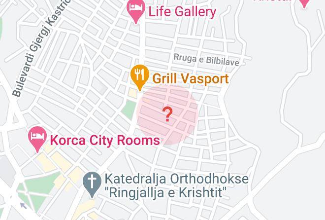 Bujtina Vatra Korce Map