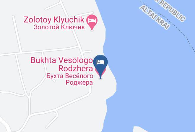Bukhta Vesologo Rodzhera Map