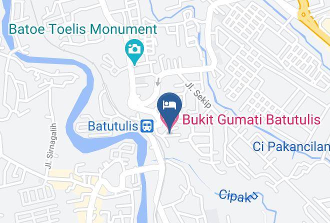 Kota Bogor - Bukit Gumati Batutulis Maps