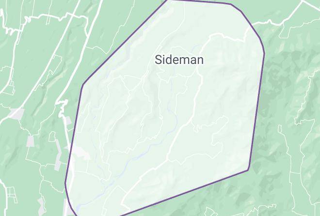 Bukit Luah Sidemen Map