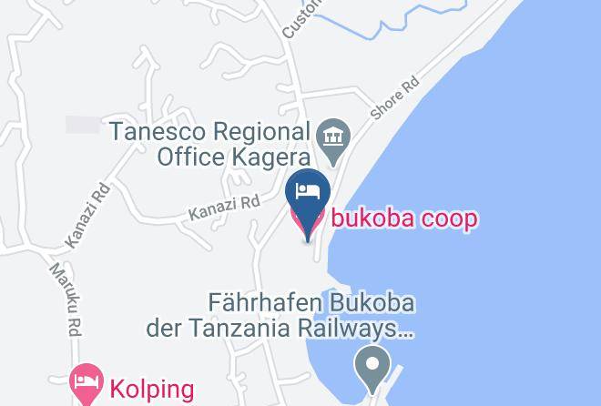 Bukoba Urban - Bukoba Coop Hotel Maps