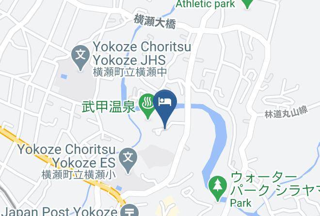 Yokoze Townchichibu District - Bukou Onsen Bokou No Yu Bekkan Maps