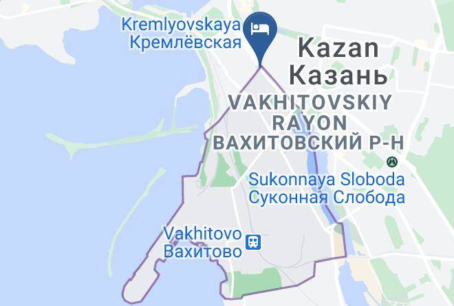 Kazan - Bulak Hotel Maps