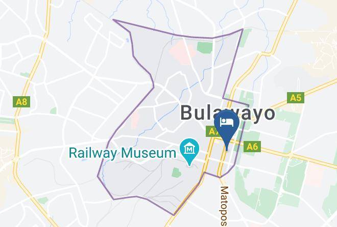 Bulawayo - Bulawayo Rainbow Hotel Maps