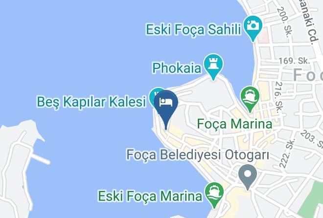 Foca - Bulbul Yuvasi Boutique Hotel Foca Maps