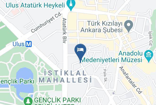 Altindag - Buldum Hotel Maps