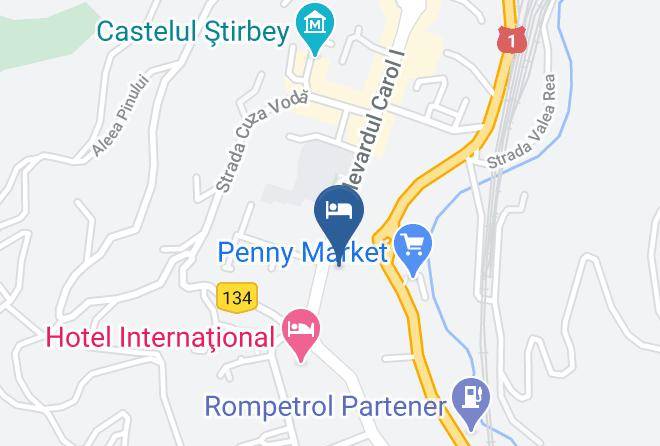 Sinaia - Bulevard Maps