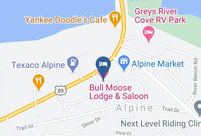 Lincoln - Bull Moose Lodge & Saloon Maps
