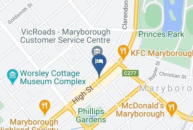 Central Goldfields - Bull & Mouth Hotel Maps