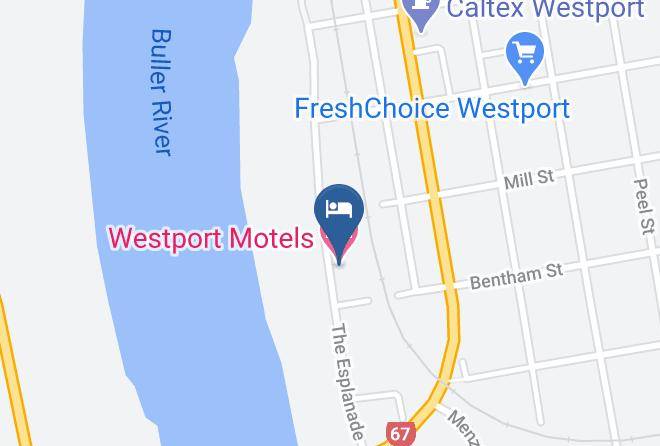 Buller - Westport Motels Maps