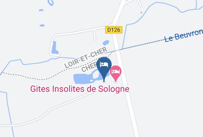 Cher - Bulles De Sologne Maps