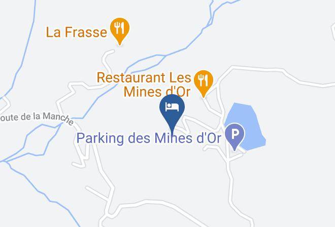 Haute Savoie - Bulles Des Mines D'or Maps