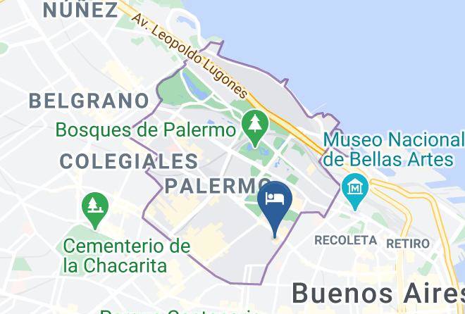 Buenos Aires - Bulnes Eco Suites Maps