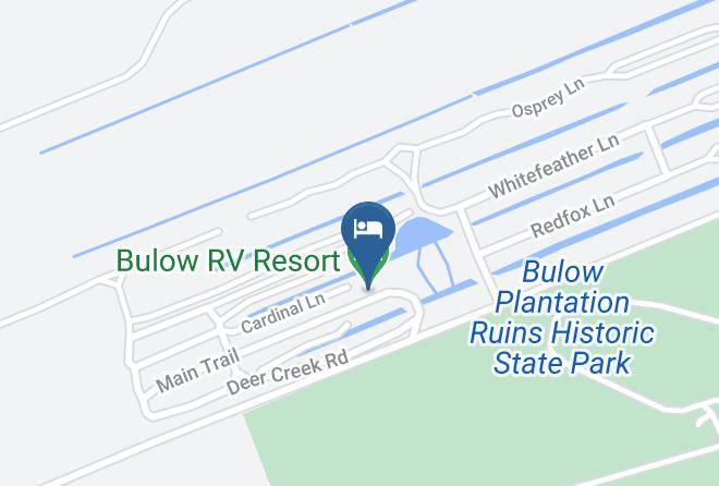 Flagler - Bulow Rv Resort Maps