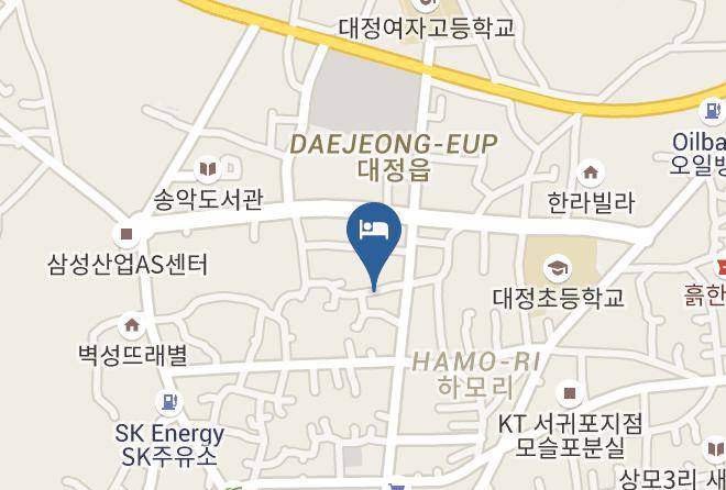 Seogwiposi - Bulranji Hotel Maps