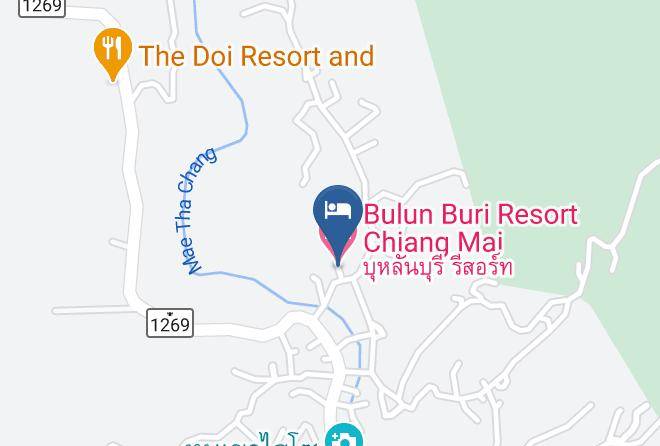 Hang Dong District - Bulun Buri Resort Chiang Mai Maps