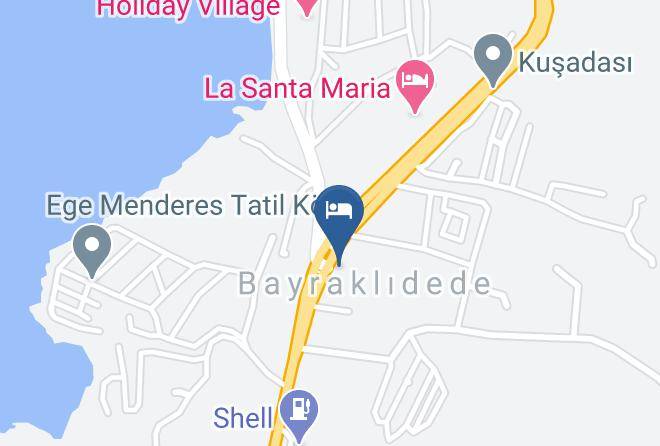 Kusadasi - Bulut Garden Boutique Hotel Maps